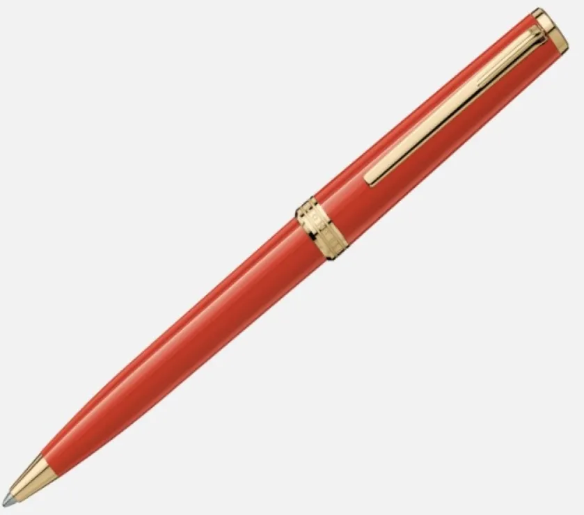 MONTBLANC PIX MODENA MB133086 RED BALLPOINT PEN