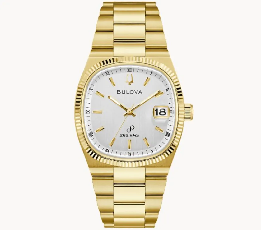 Bulova Super Seville 97B223 PVD Gold Plated Quartz Men' Watch