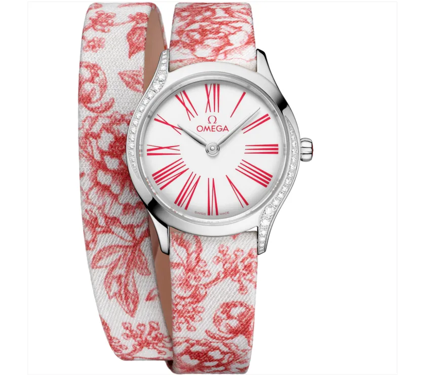 OMEGA DE VILLE MINI TRESOR 428.17.26.60.04.003 DIAMOND QUARTZ