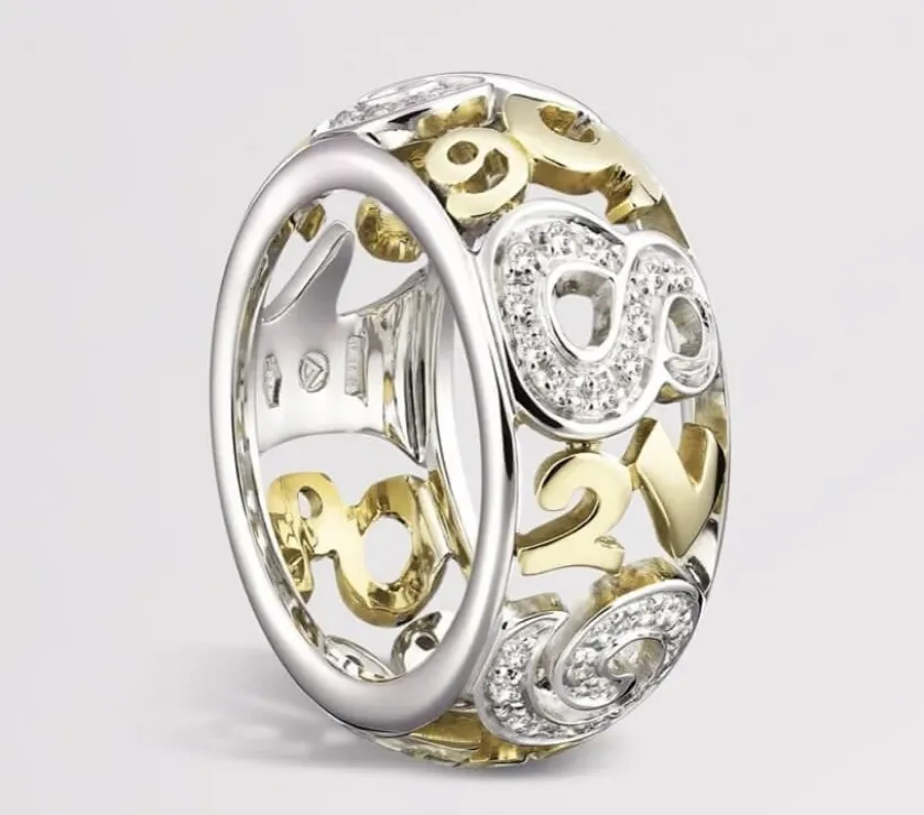 Franck Muller Talisman Small Diamond Iconic Two-Tone 18k Ring