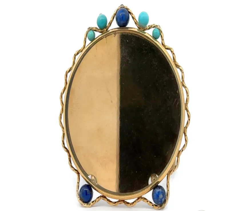 Mid-Century Cartier Gold Frame