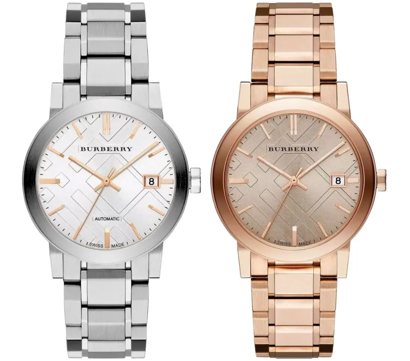 Burberry The City Automatic  Stainless Steel Unisex Wristwatch