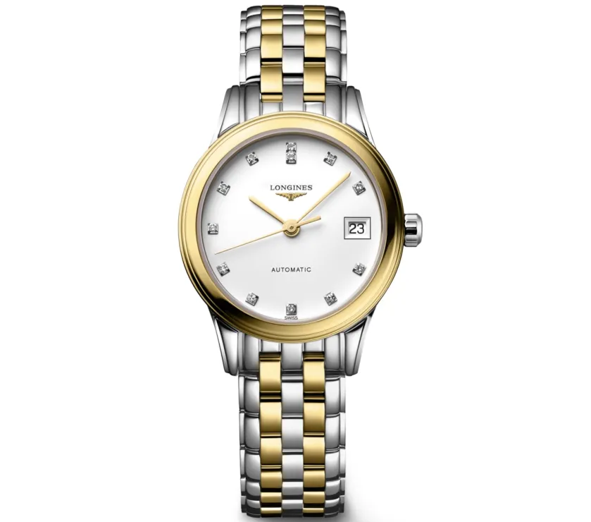 Longines Flagship L4.274.3.27.7 Automatic Ladies 26M Steel Yellow PVD