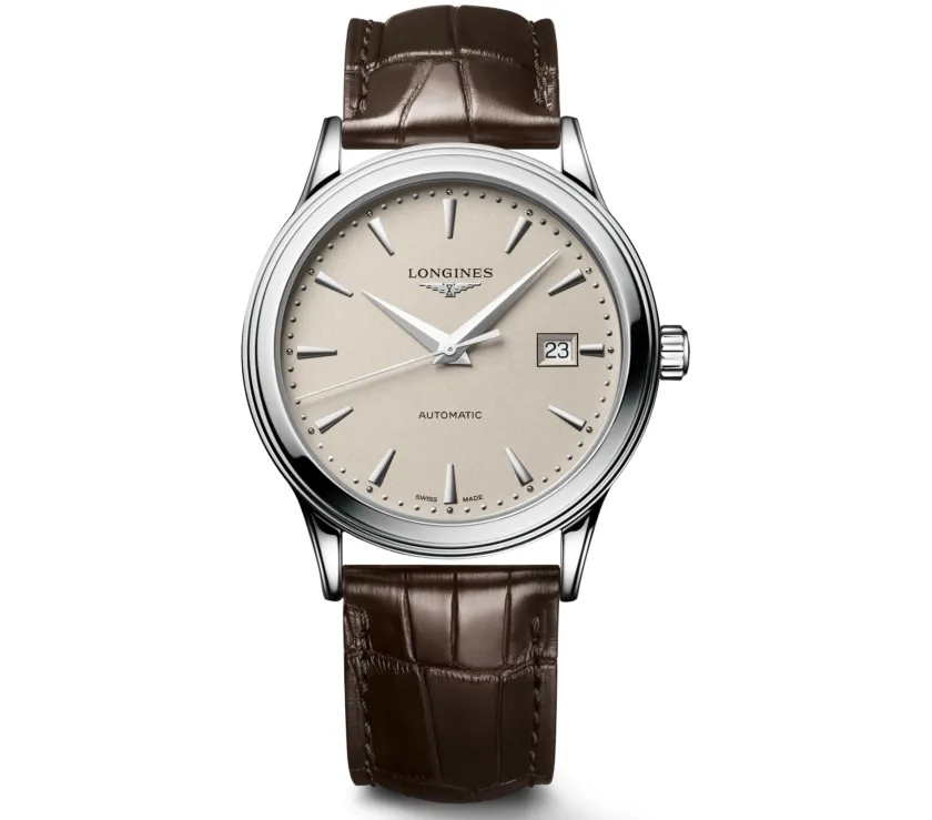 Longines Flagship L4.984.4.79.2 Automatic Watch 40M Stainless Steel