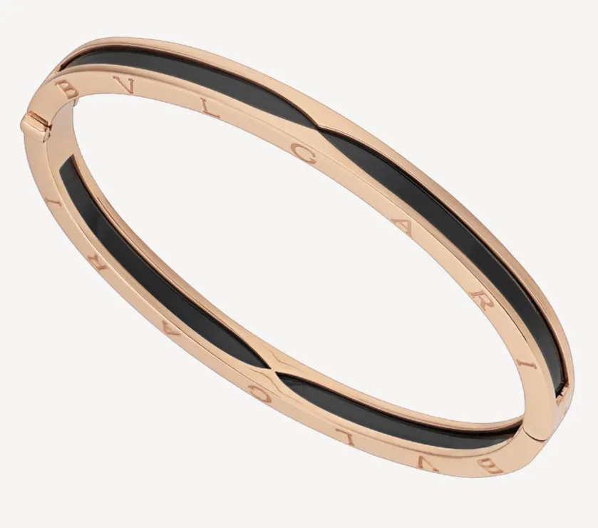 BVLGARI ZERO1 18K Rose Gold 351417 BRACELET BANGLE