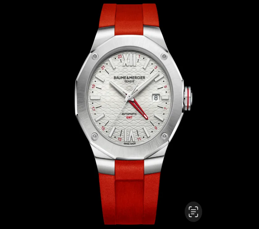 Baume Mercier Riviera 10801 AUTOMATIC GMT WATCH 42MM