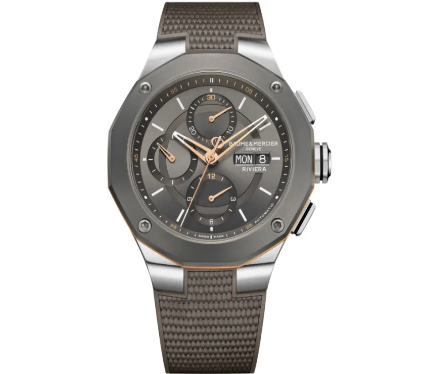 Baume Mercier Riviera 10722 Chrono Automatic Watch 43MM